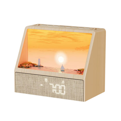 Sunrise Alarm Clock up Light Sleep Sound Machine 24 White Noise Adjustable Brightness Bedside